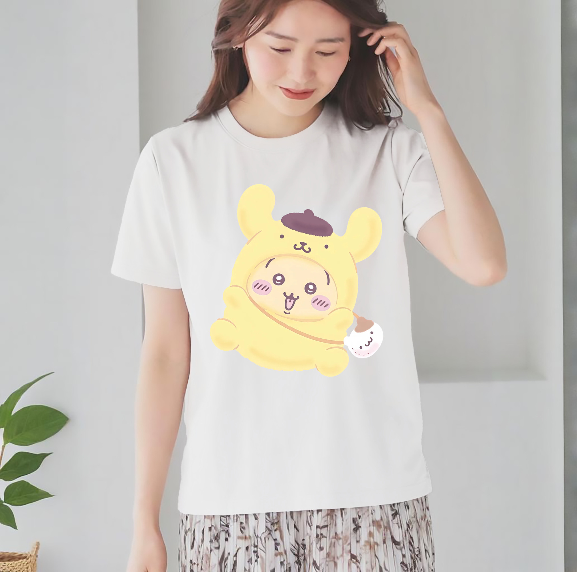 ポムポムプリン&ちいかわ