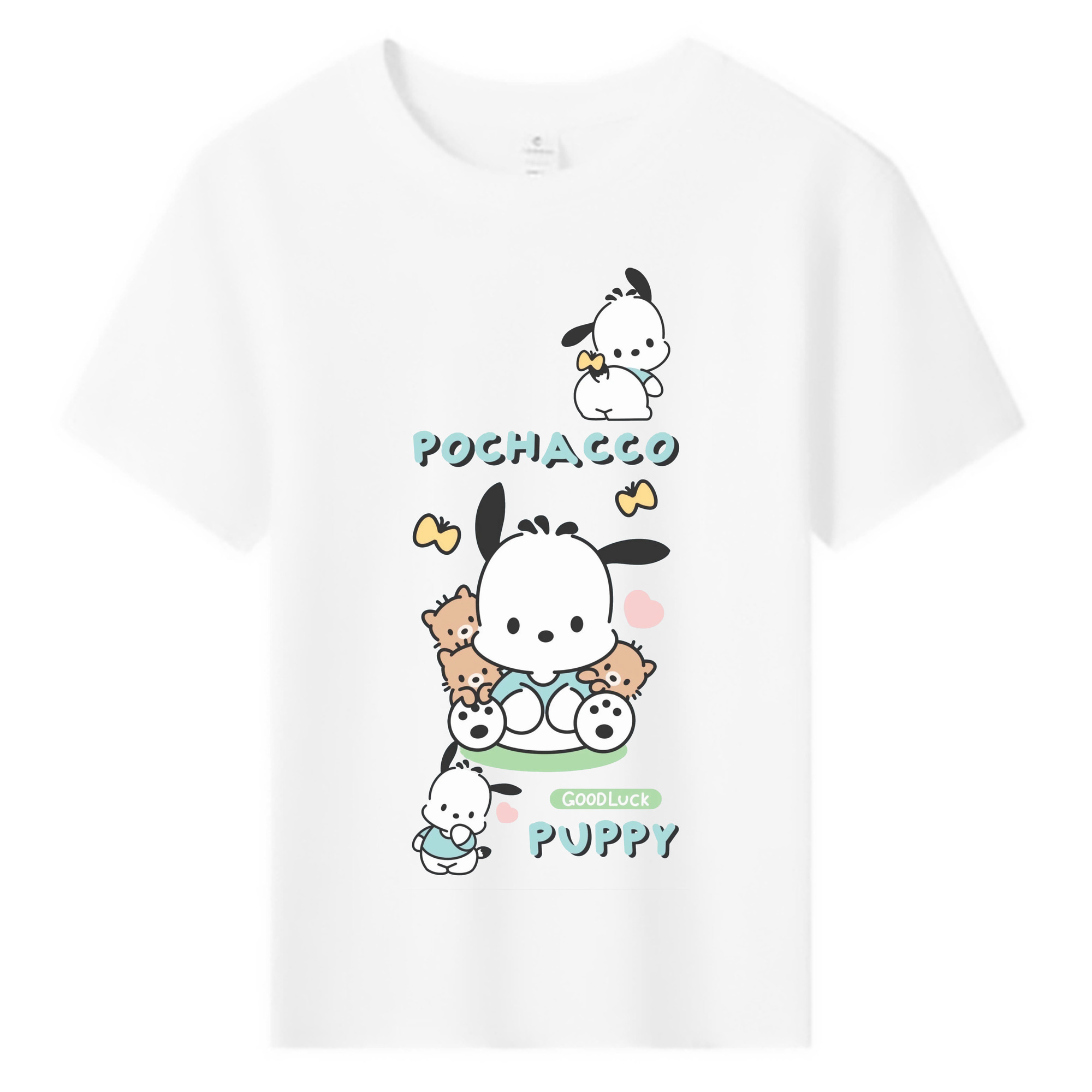 綿100％ キッズTシャツ ・ フロントプリント ・ 快適 通気性 ・ スポーツ カジュアル 散歩用