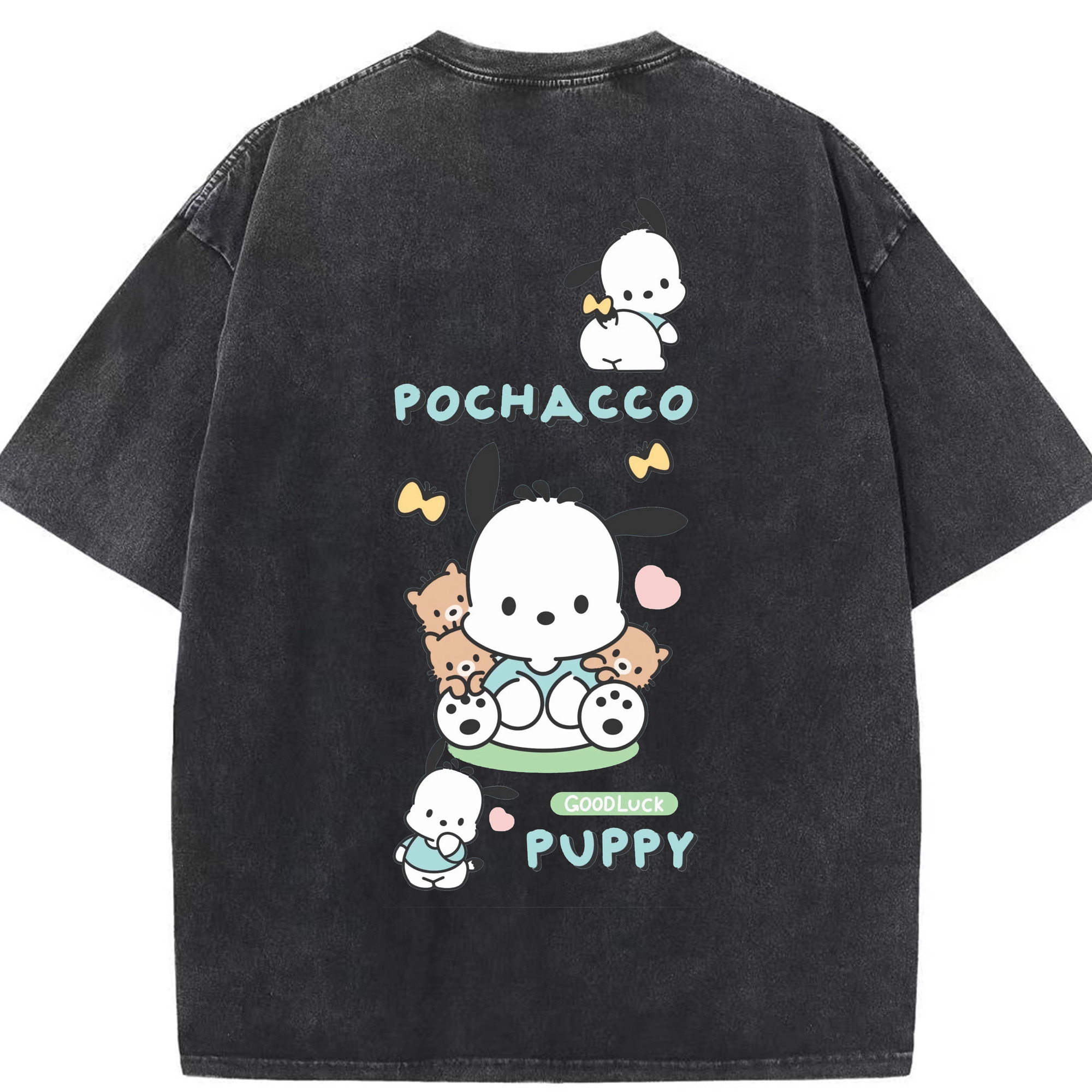 綿100％ ヴィンテージ風 半袖Tシャツ ・ 背面プリント ・ 柔らか肌触り ・ 通気性 快適 ・ スポーツ カジュアル 外出用