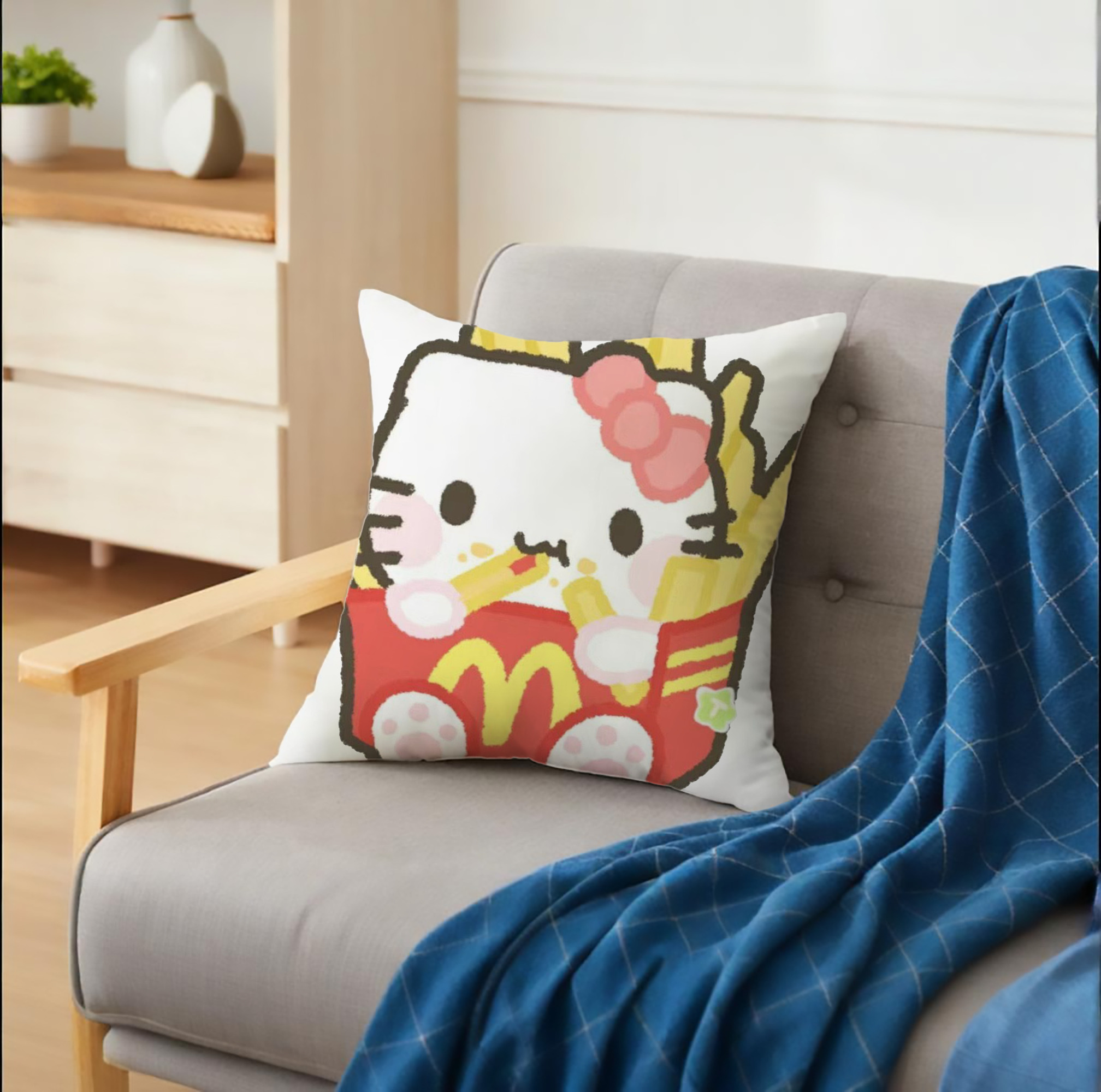 フライドポテトモチーフのハローキティ（