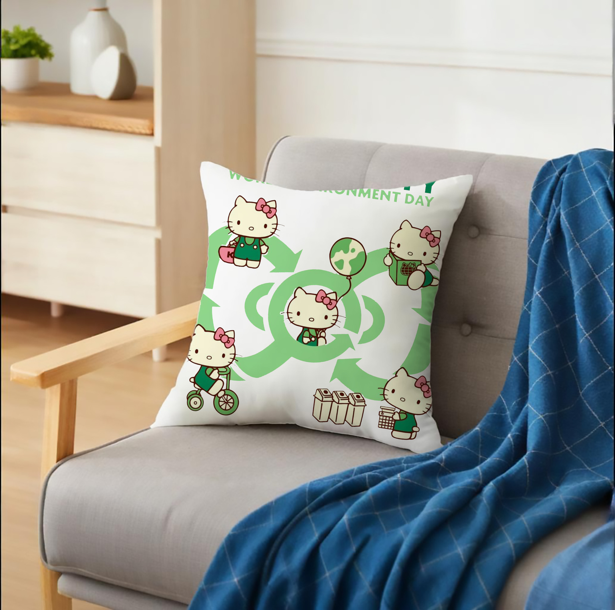 環境にやさしいハローキティ