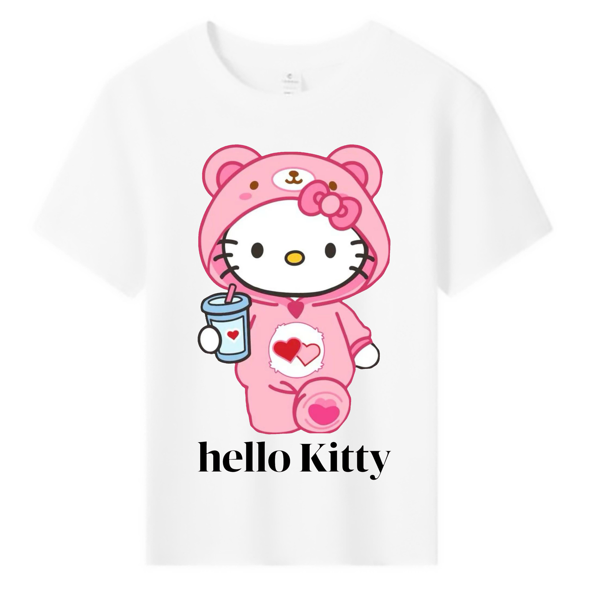 綿100％ キッズTシャツ ・ フロントプリント ・ 快適 通気性 ・ スポーツ カジュアル 散歩用