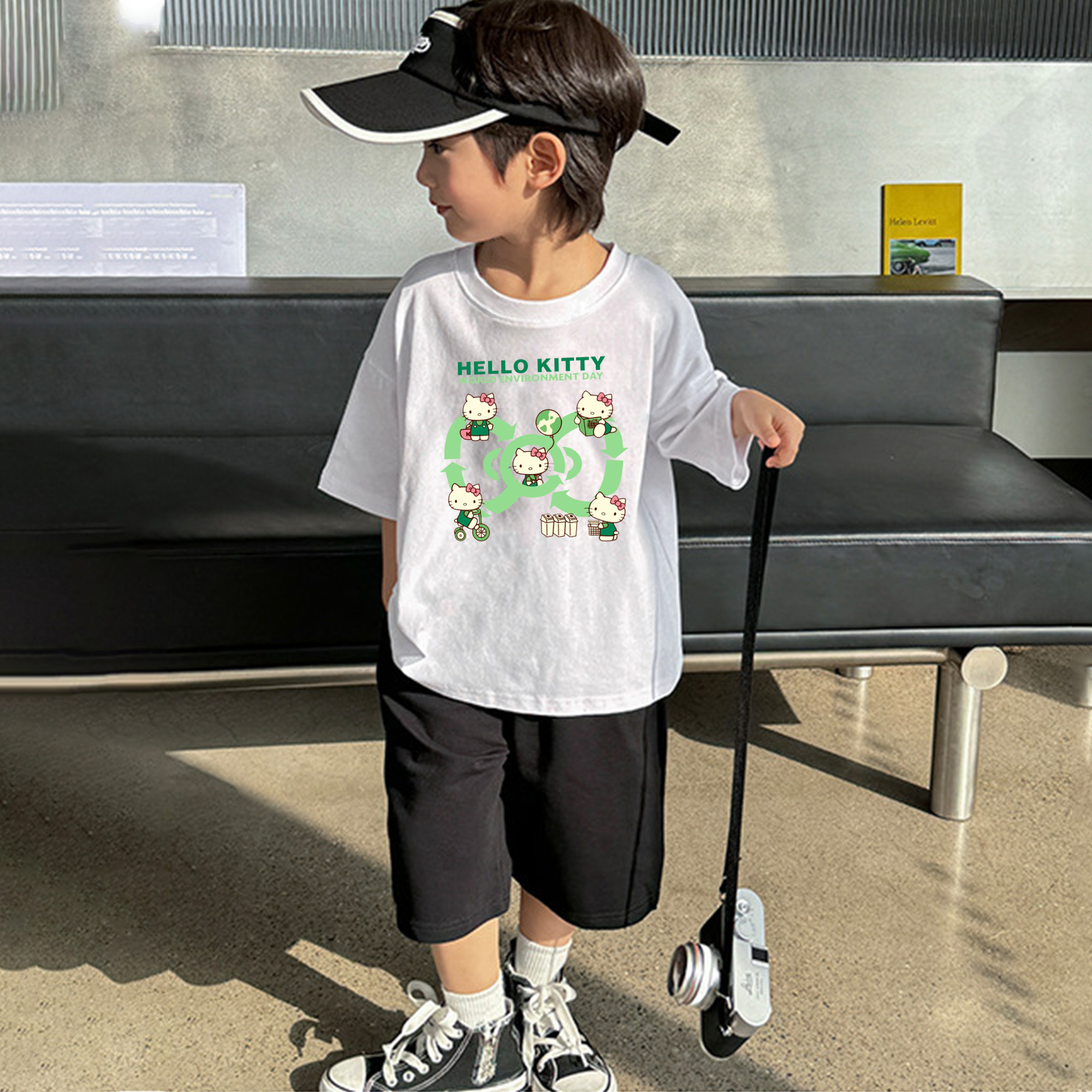 環境にやさしいハローキティ