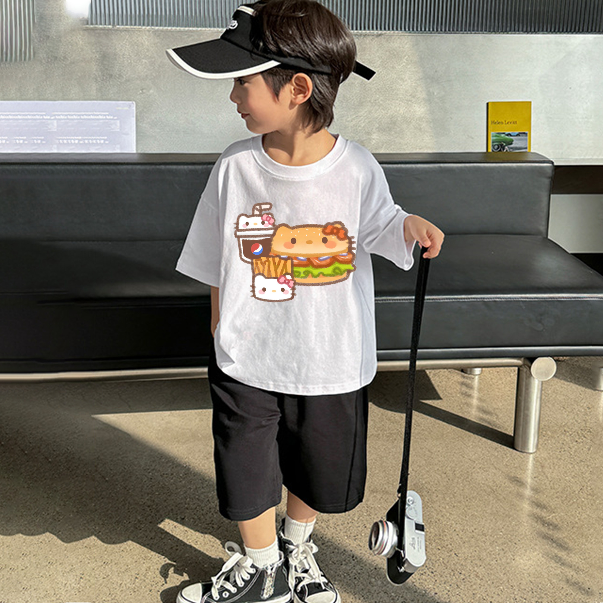 ハンバーガーになったハローキティ