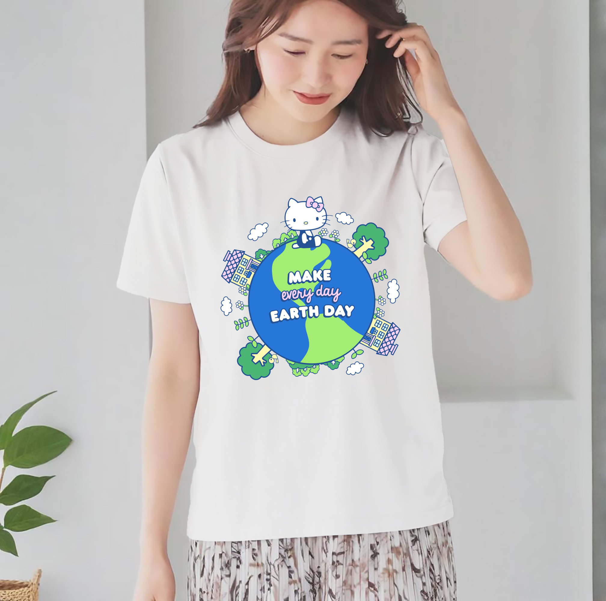 環境にやさしいハローキティ