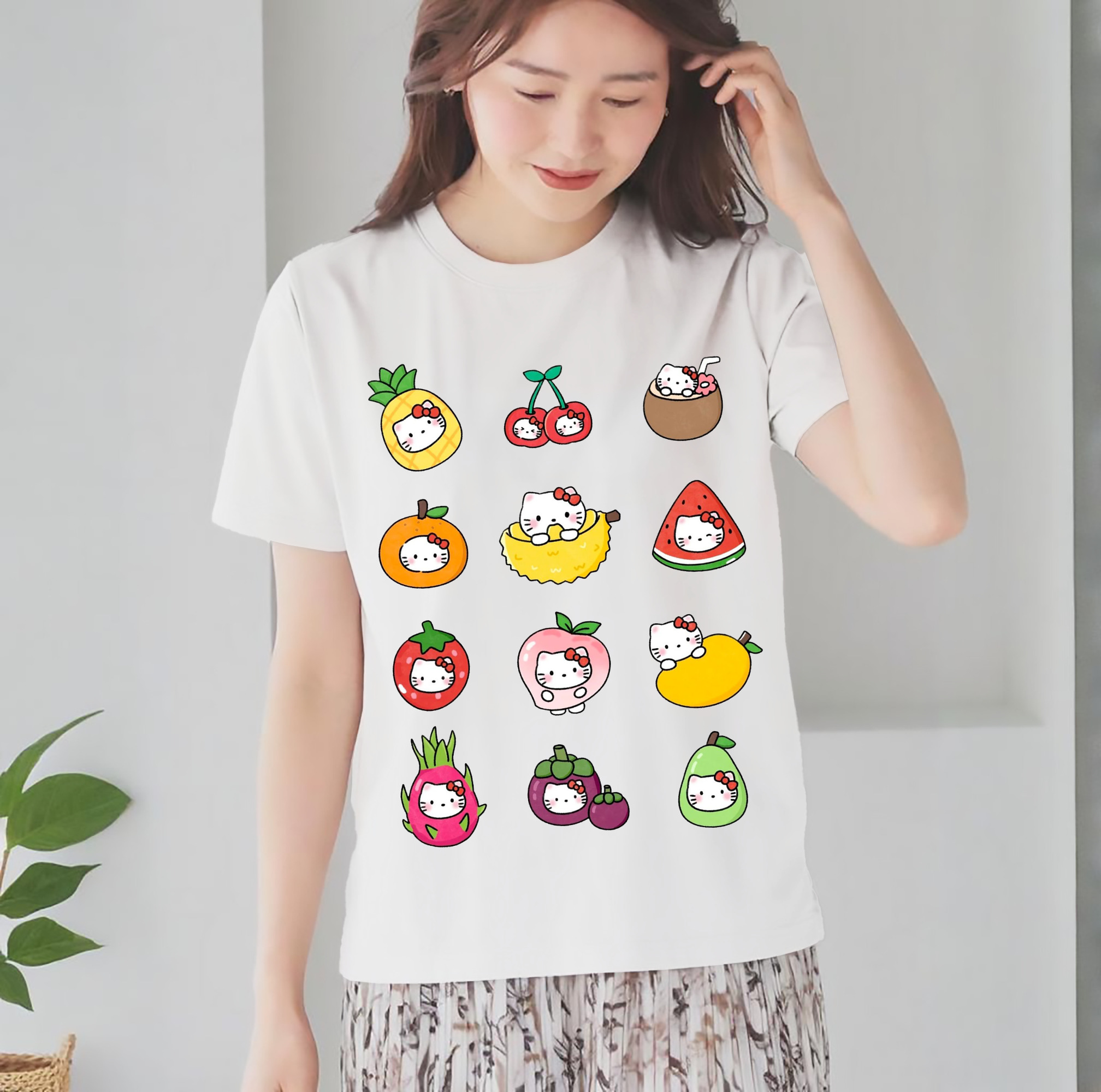 フルーツモチーフのハローキティ