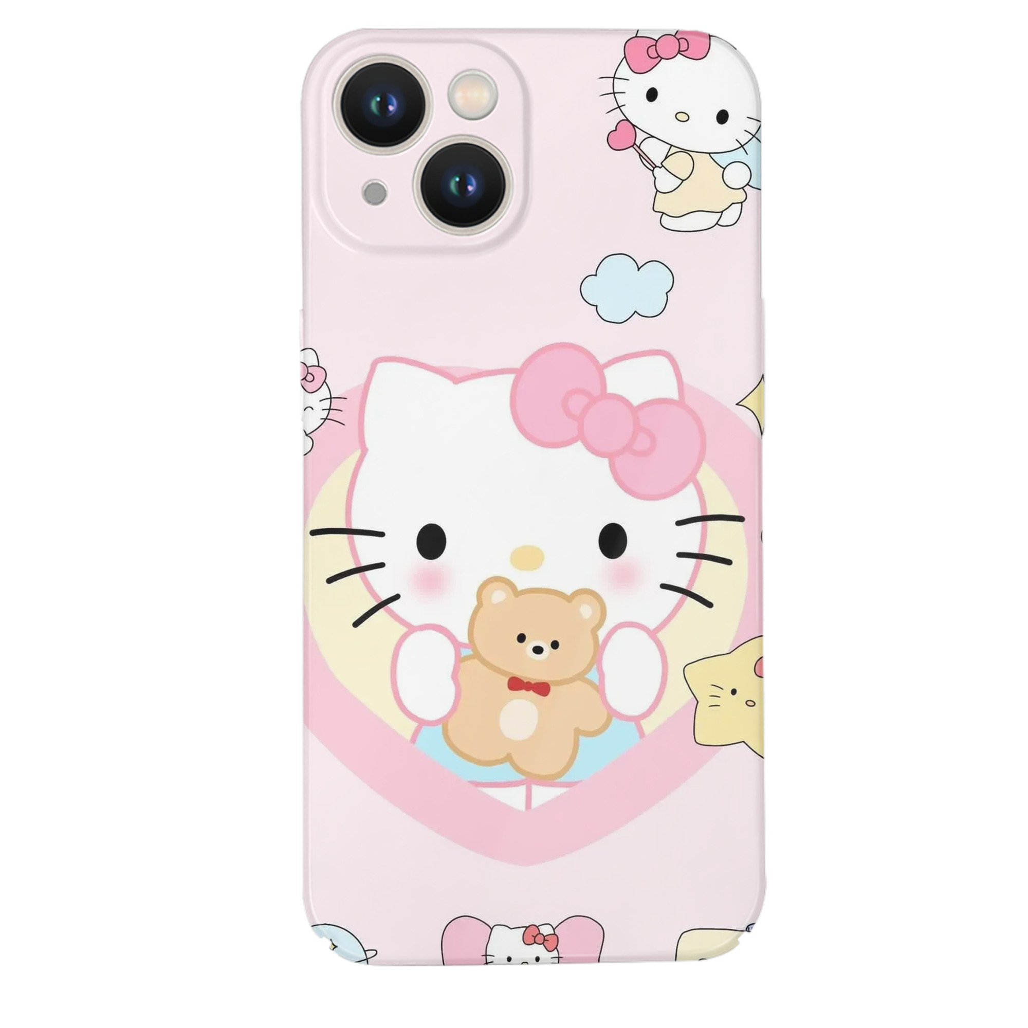 サンリオハローキティ - IPhone 14シリーズ対応 ・ ハードケース ・ 衝撃吸収 ・ 360度密着 ・ カメラ保護 ・ 高品質プラスチック ・ 快適操作