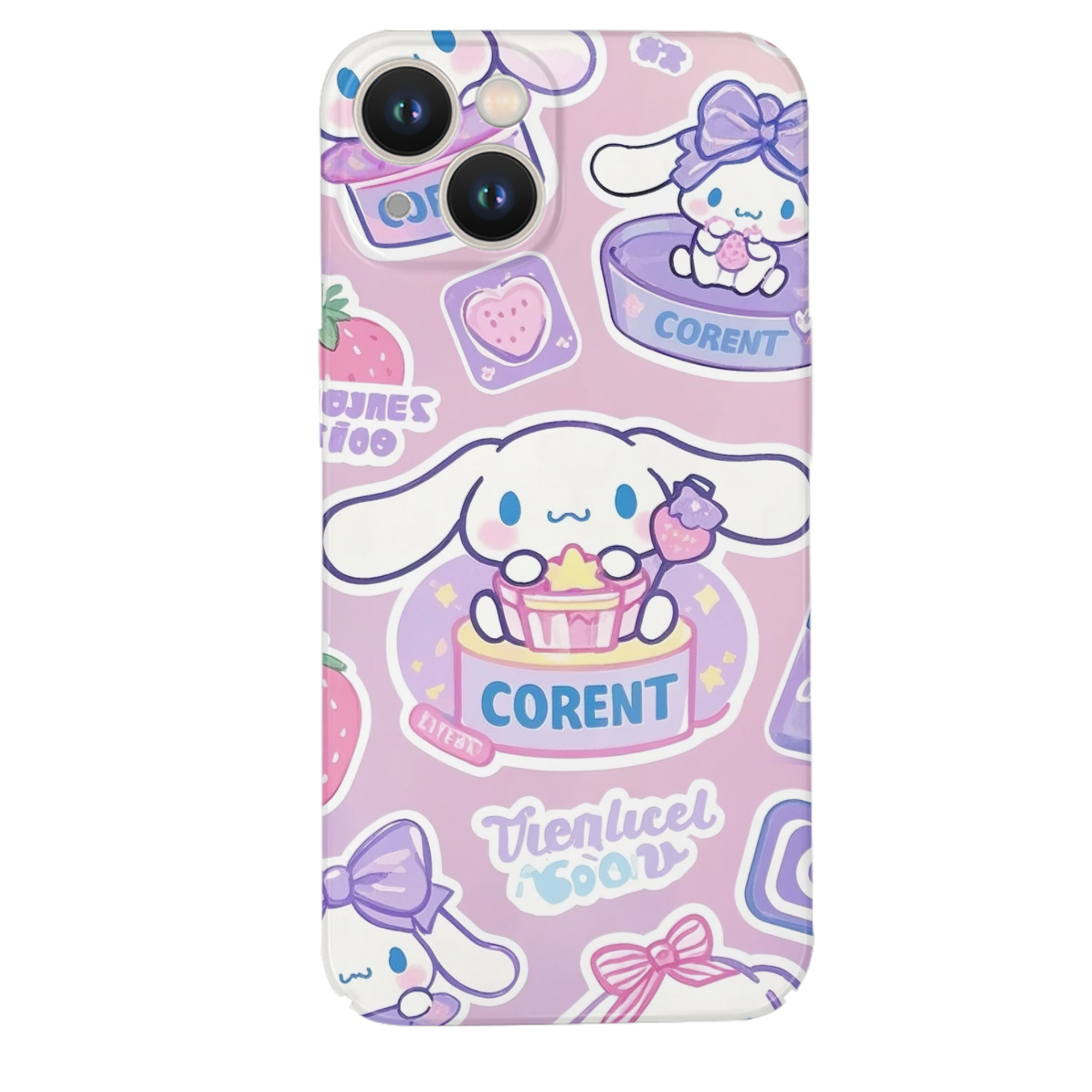 サンリオシナモロール - IPhone 14シリーズ対応 ・ ハードケース ・ 衝撃吸収 ・ 360度密着 ・ カメラ保護 ・ 高品質プラスチック ・ 快適操作