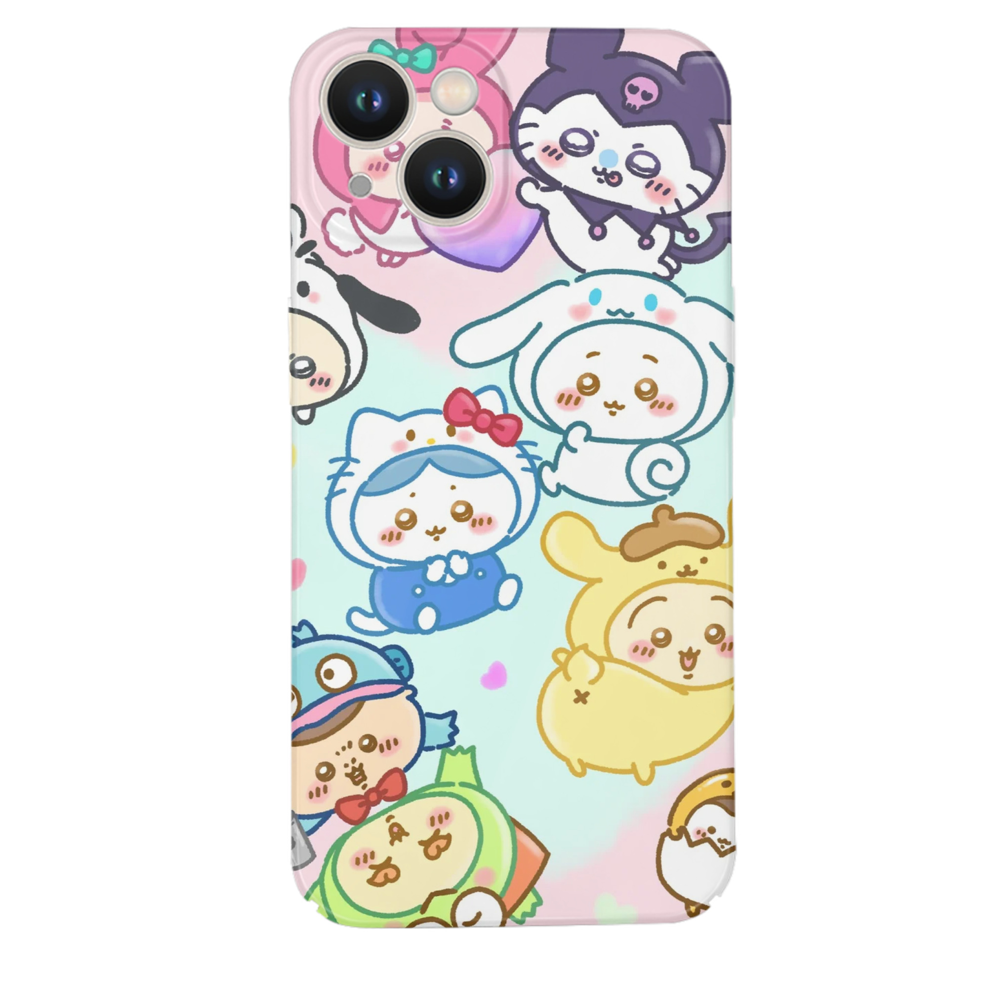 サンリオ&なんか小さくてかわいいやつ - IPhone 14シリーズ対応 ・ ハードケース ・ 衝撃吸収 ・ 360度密着 ・ カメラ保護 ・ 高品質プラスチック ・ 快適操作