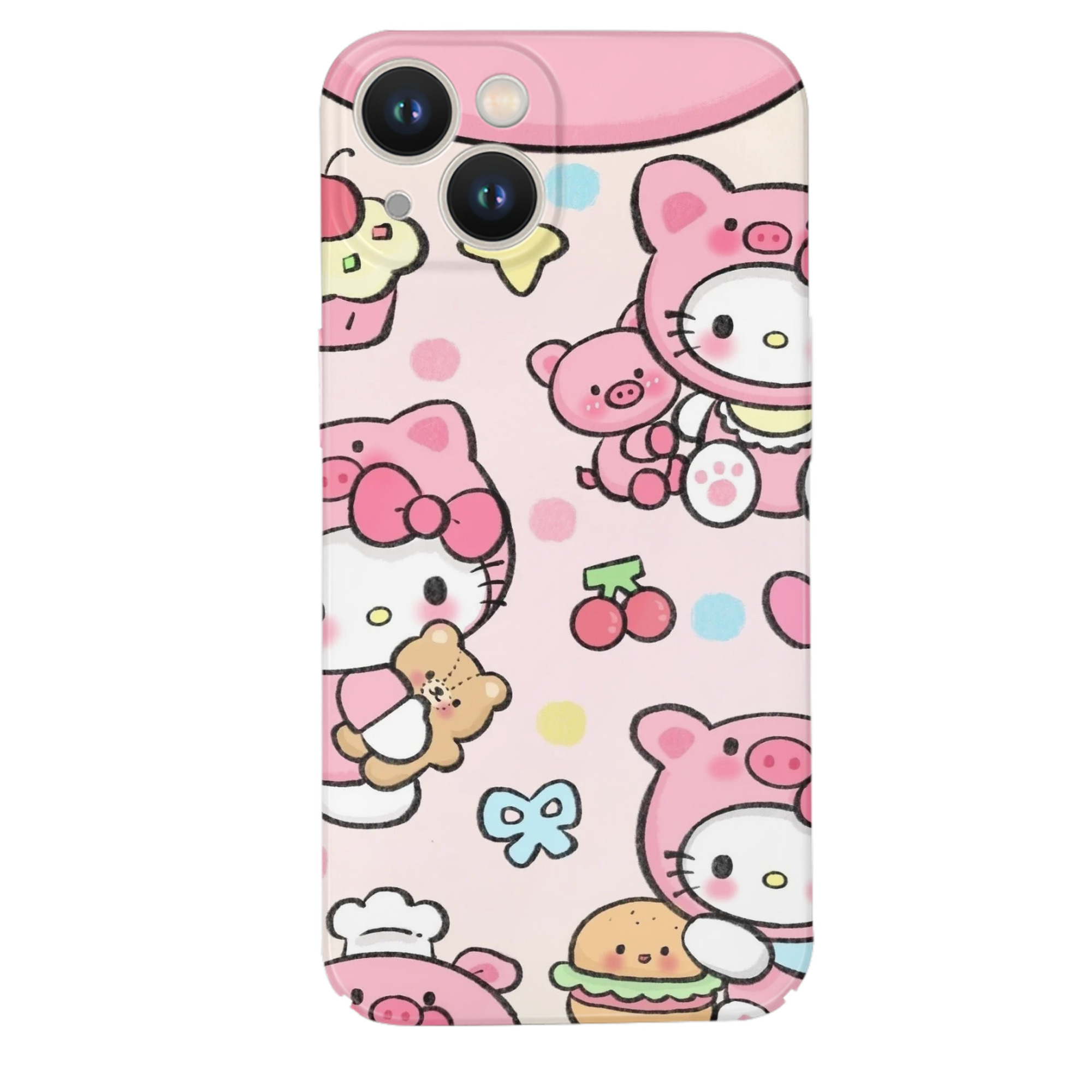 サンリオハローキティ - IPhone 14シリーズ対応 ・ ハードケース ・ 衝撃吸収 ・ 360度密着 ・ カメラ保護 ・ 高品質プラスチック ・ 快適操作