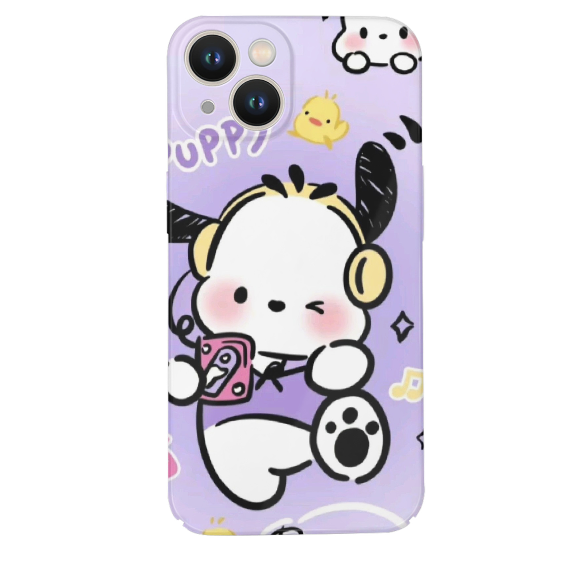 サンリオポチャッコ - IPhone 14シリーズ対応 ・ ハードケース ・ 衝撃吸収 ・ 360度密着 ・ カメラ保護 ・ 高品質プラスチック ・ 快適操作
