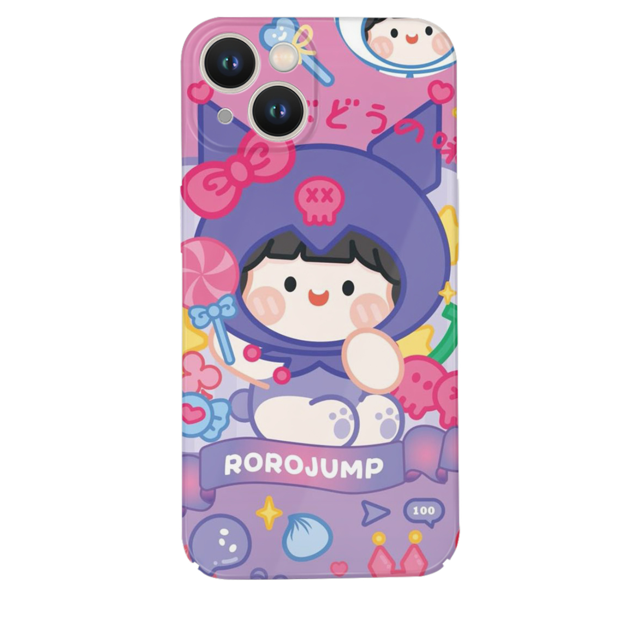 かわいいクロミ - IPhone 14シリーズ対応 ・ ハードケース ・ 衝撃吸収 ・ 360度密着 ・ カメラ保護 ・ 高品質プラスチック ・ 快適操作