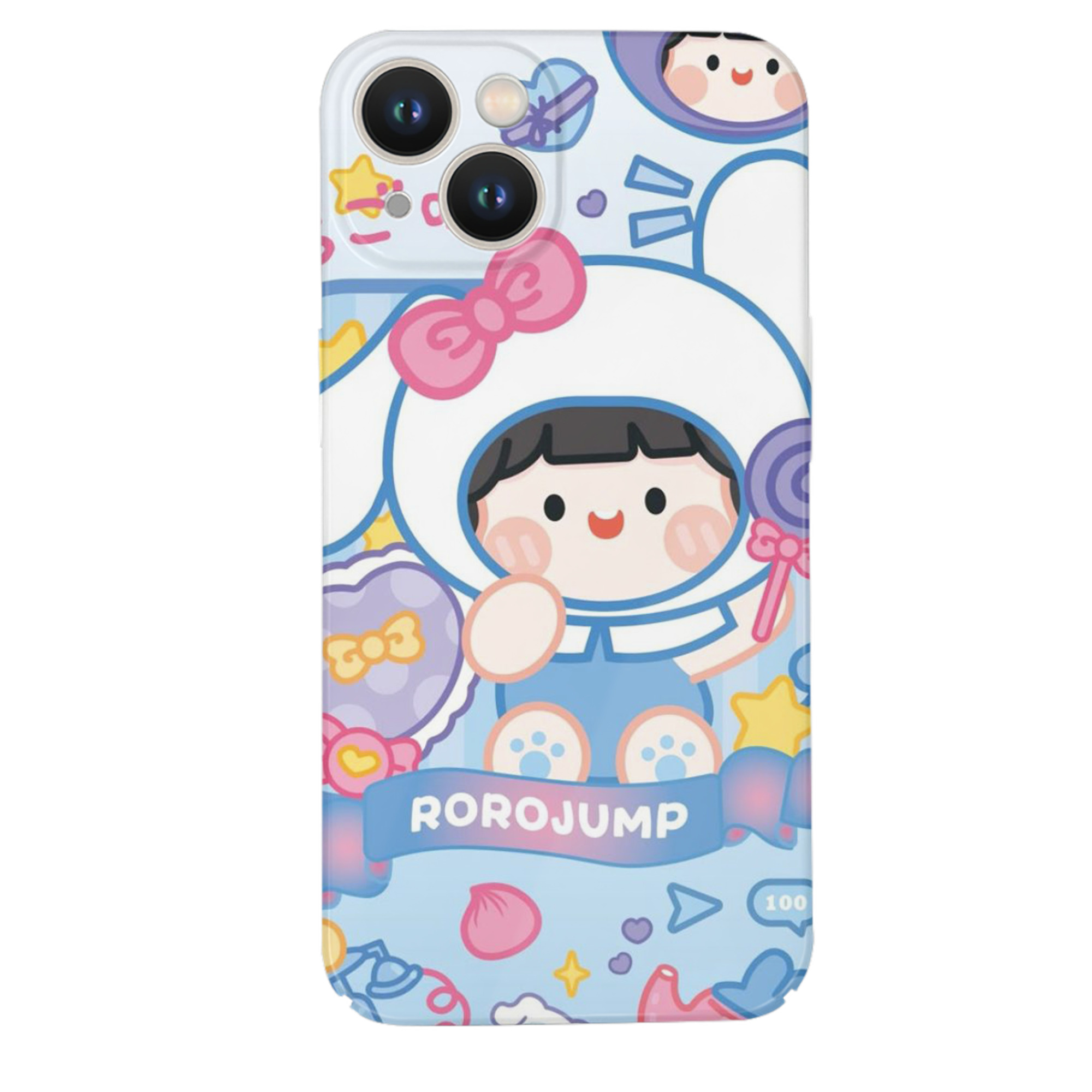 かわいいシナモロール - IPhone 14シリーズ対応 ・ ハードケース ・ 衝撃吸収 ・ 360度密着 ・ カメラ保護 ・ 高品質プラスチック ・ 快適操作