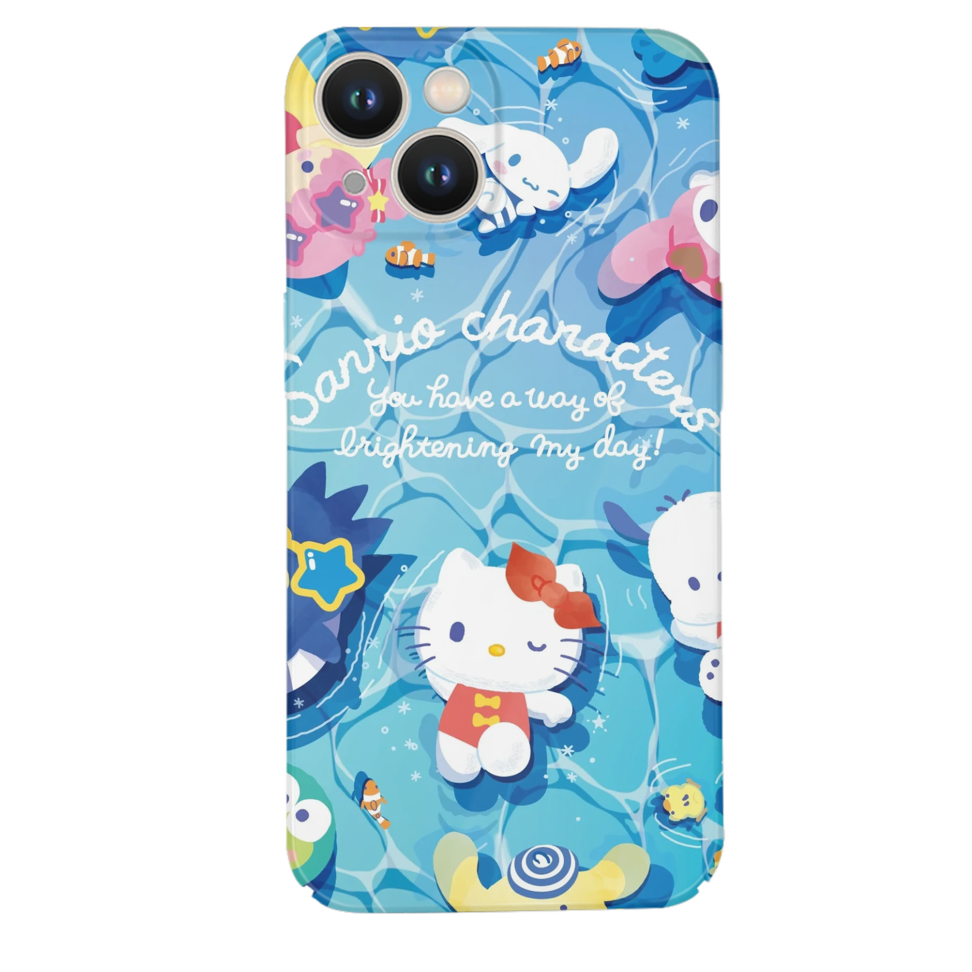 サンリオ - IPhone 14シリーズ対応 ・ ハードケース ・ 衝撃吸収 ・ 360度密着 ・ カメラ保護 ・ 高品質プラスチック ・ 快適操作