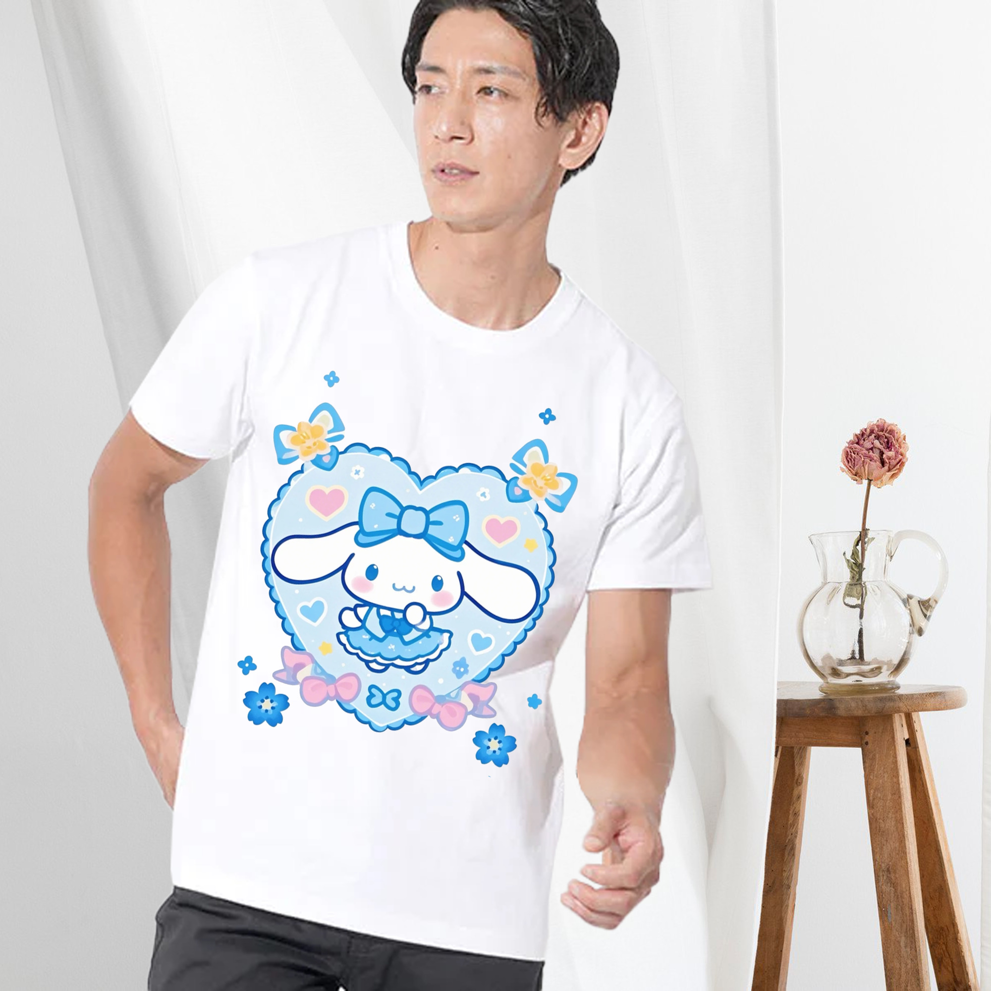 ハートデザインがかわいいシナモロール