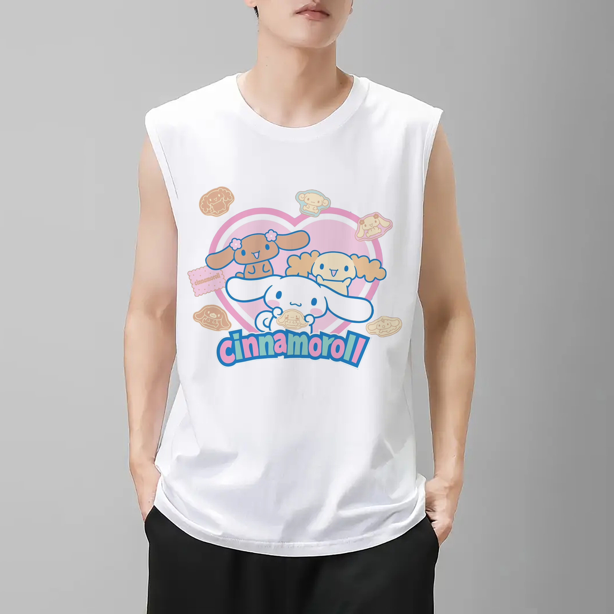 ハートデザインがかわいいシナモロール