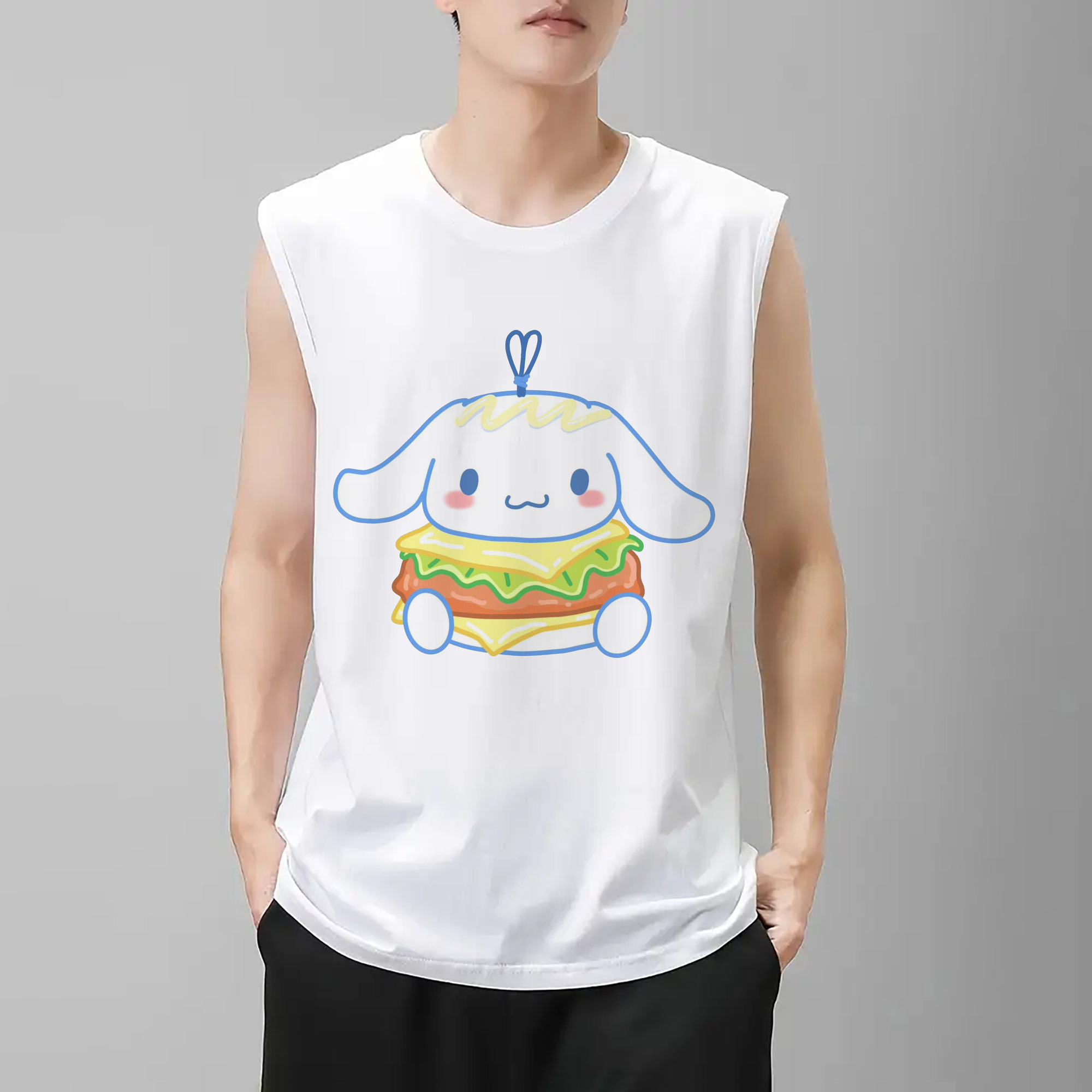 ハンバーガー好きのシナモロール