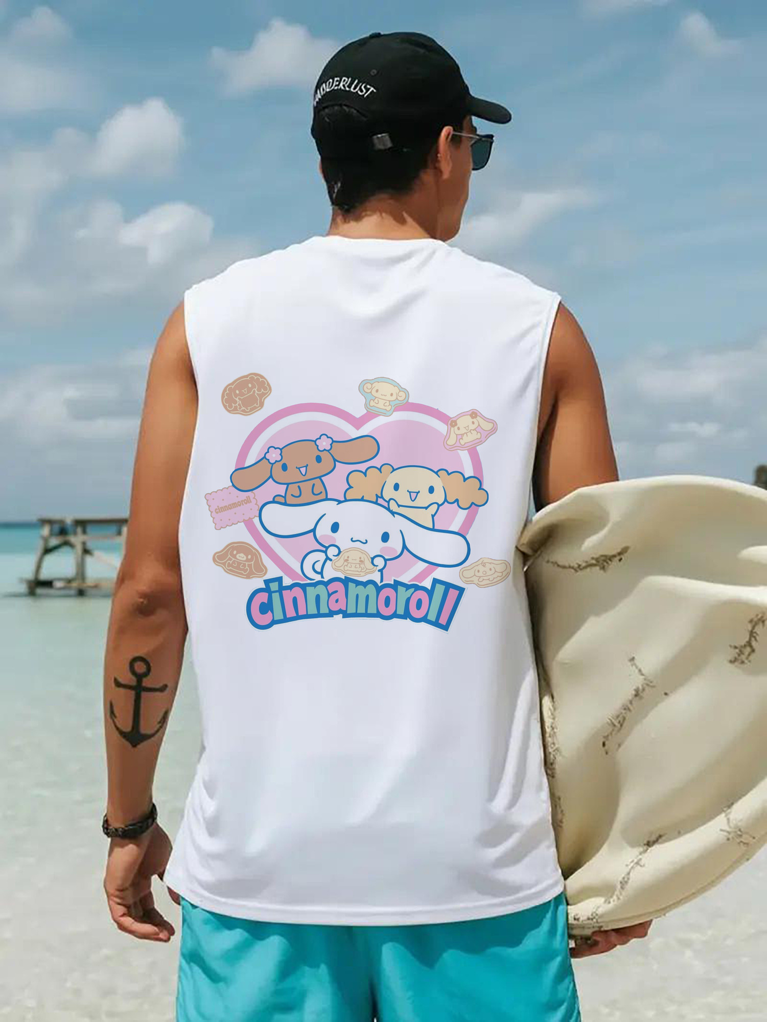 ハートデザインがかわいいシナモロール