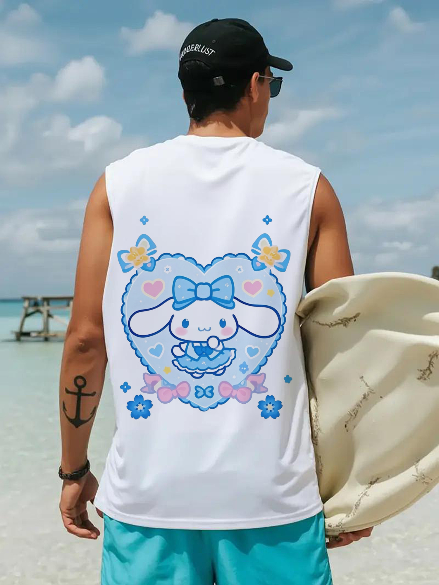 ハートデザインがかわいいシナモロール