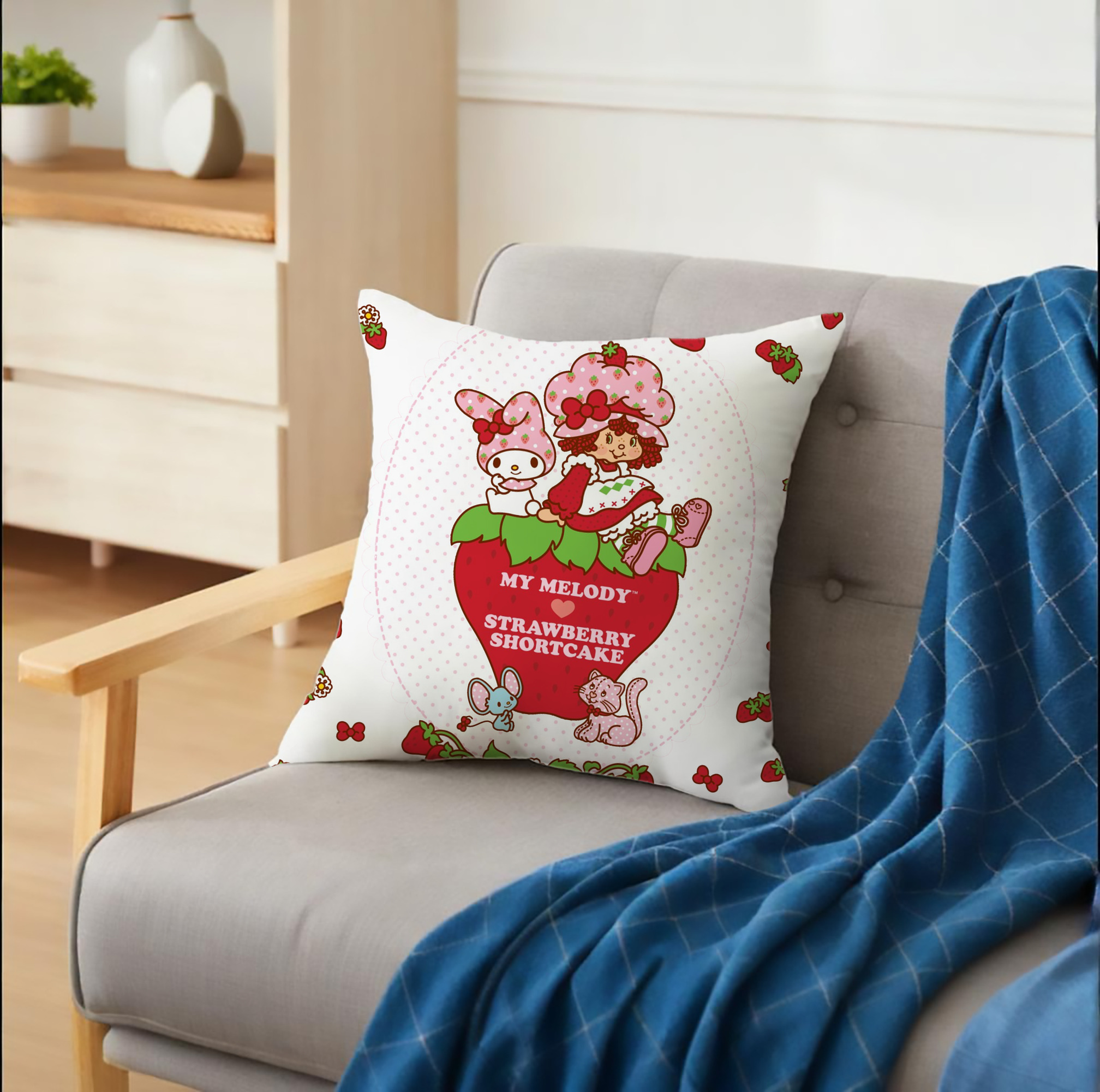 いちごモチーフのマイメロディ