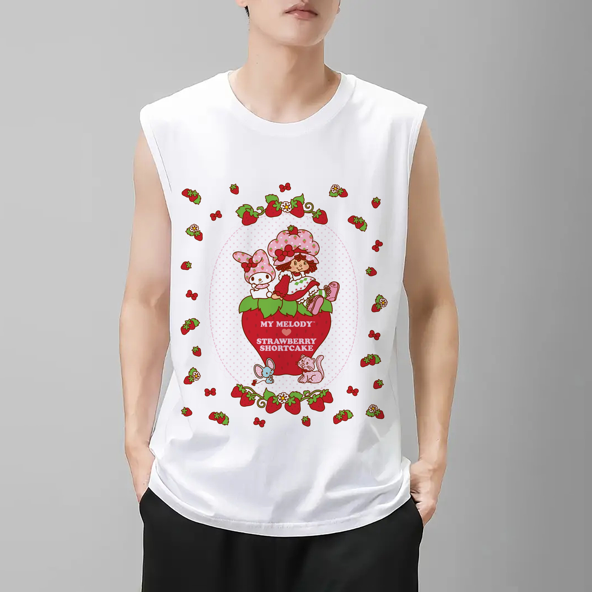 いちごモチーフのマイメロディ